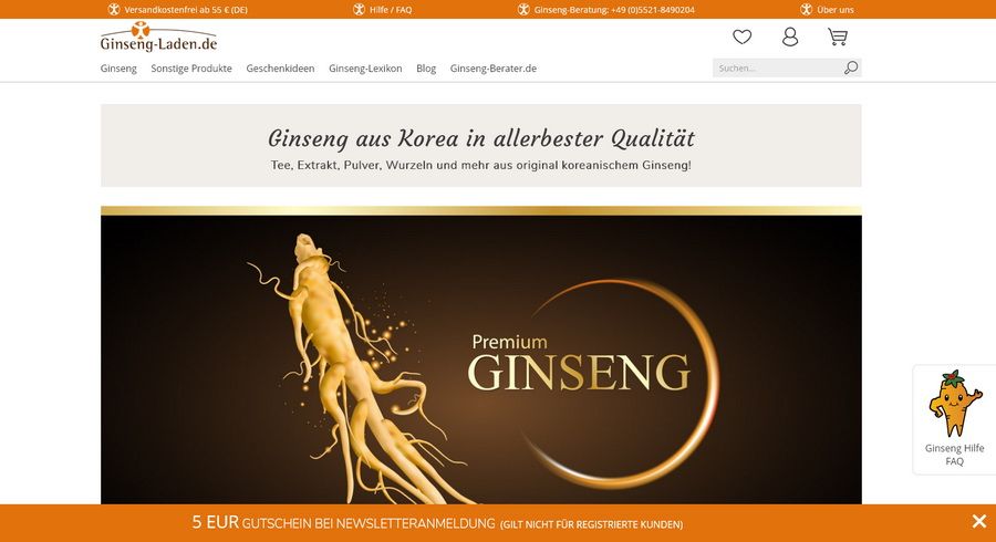 Ginseng-Laden.de